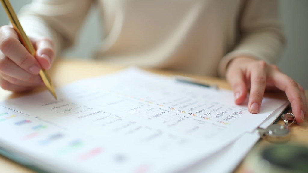 Catégorisation des dépenses ménagères dans un tableur budgétaire