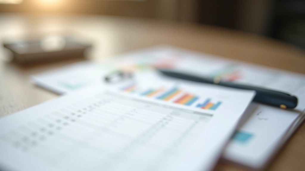 Documents financiers et relevés bancaires organisés pour l'analyse budgétaire annuelle