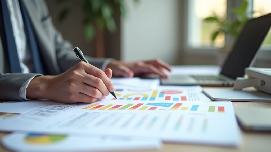 Graphique montrant les six catégories principales de dépenses avec codes couleur différents