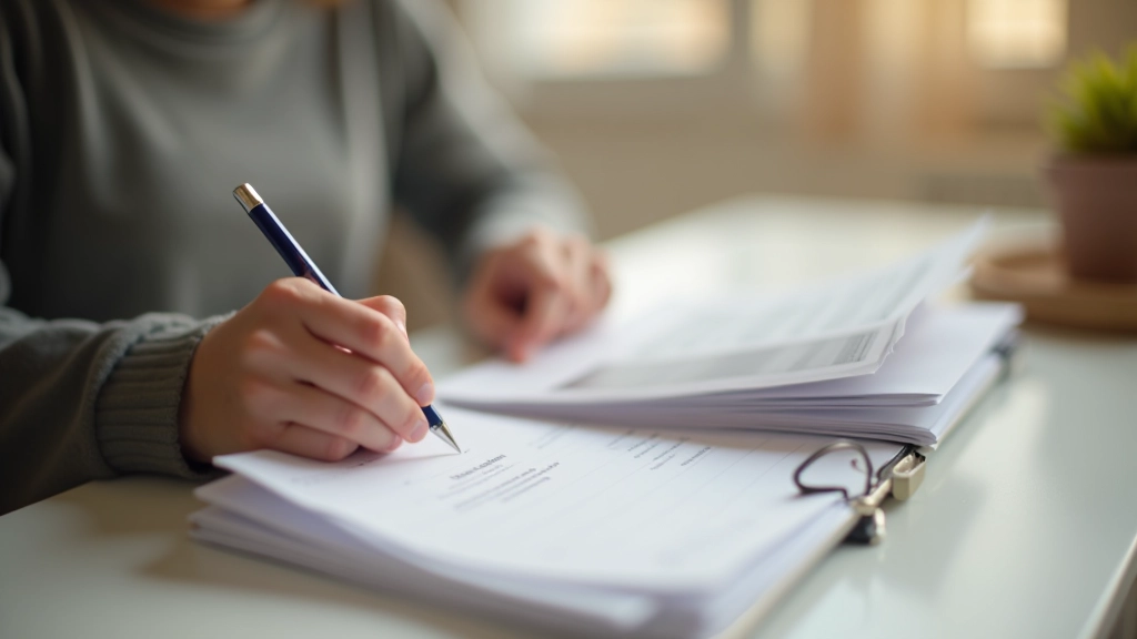 Relevés bancaires organisés par mois pour la collecte de données annuelles